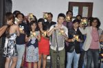 Trisca Fernandes, Meiyang Chang, Ajay Singha, Kailash Kher, Shriram Iyer, Raman Mahadevan at In Rahon mein album launch in Andheri, Mumbai on 23rd Sept 2013 (1).JPG